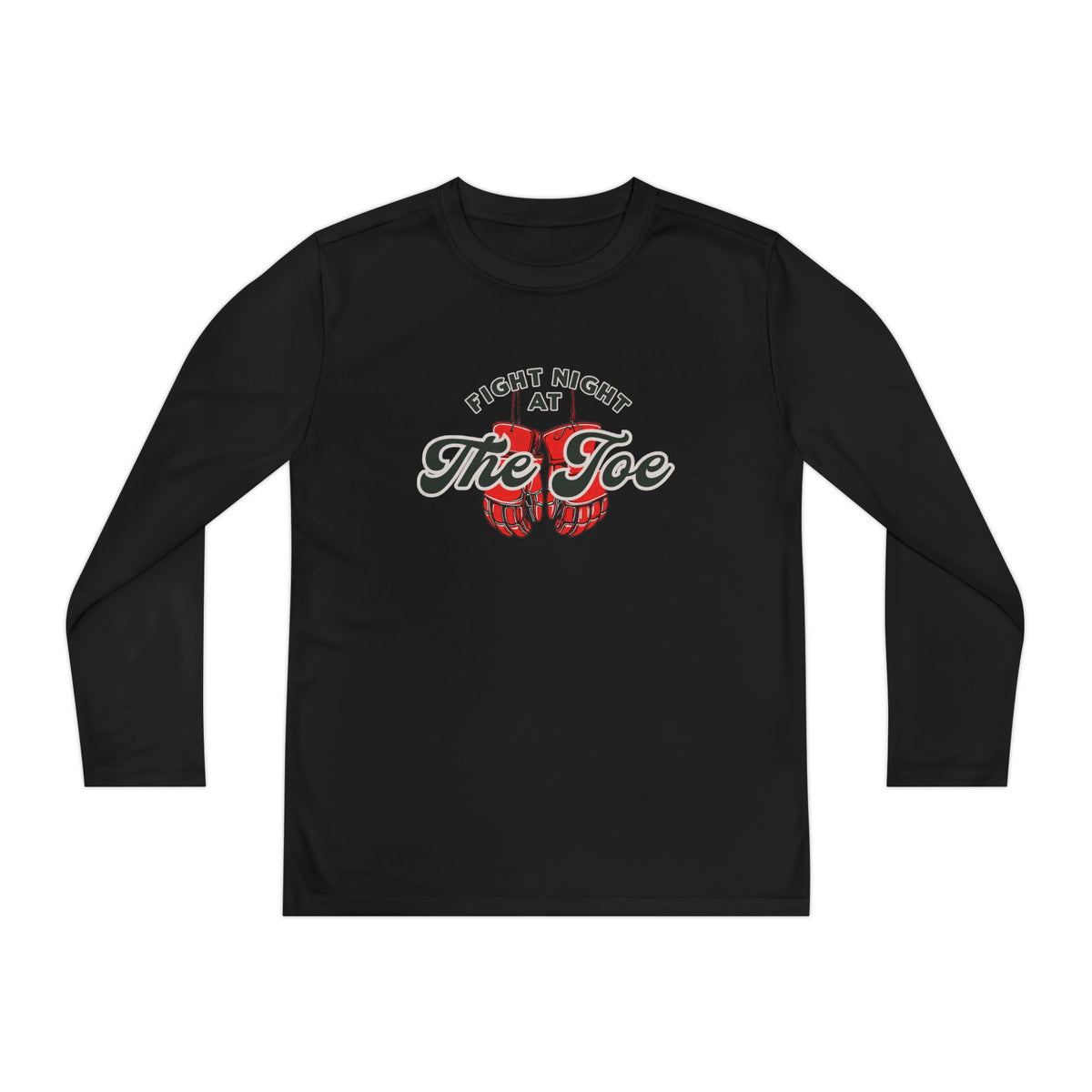 Fight Night at the Joe Youth Long Sleeve Competitor Tee