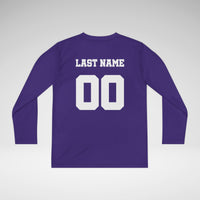 Custom Youth Team Long Sleeve Performance Shirt