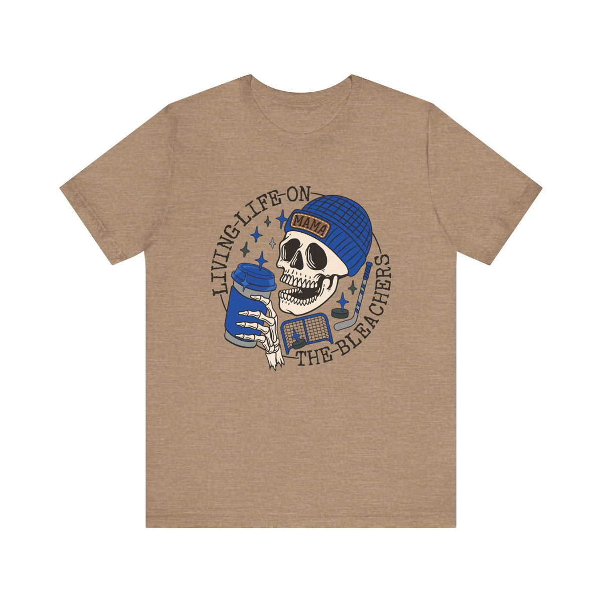 Living Life on the Bleachers Unisex Jersey Short Sleeve Tee