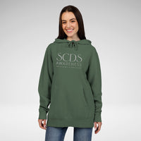 SCDS Awareness Embroidered Pigment-Dyed Hoodie