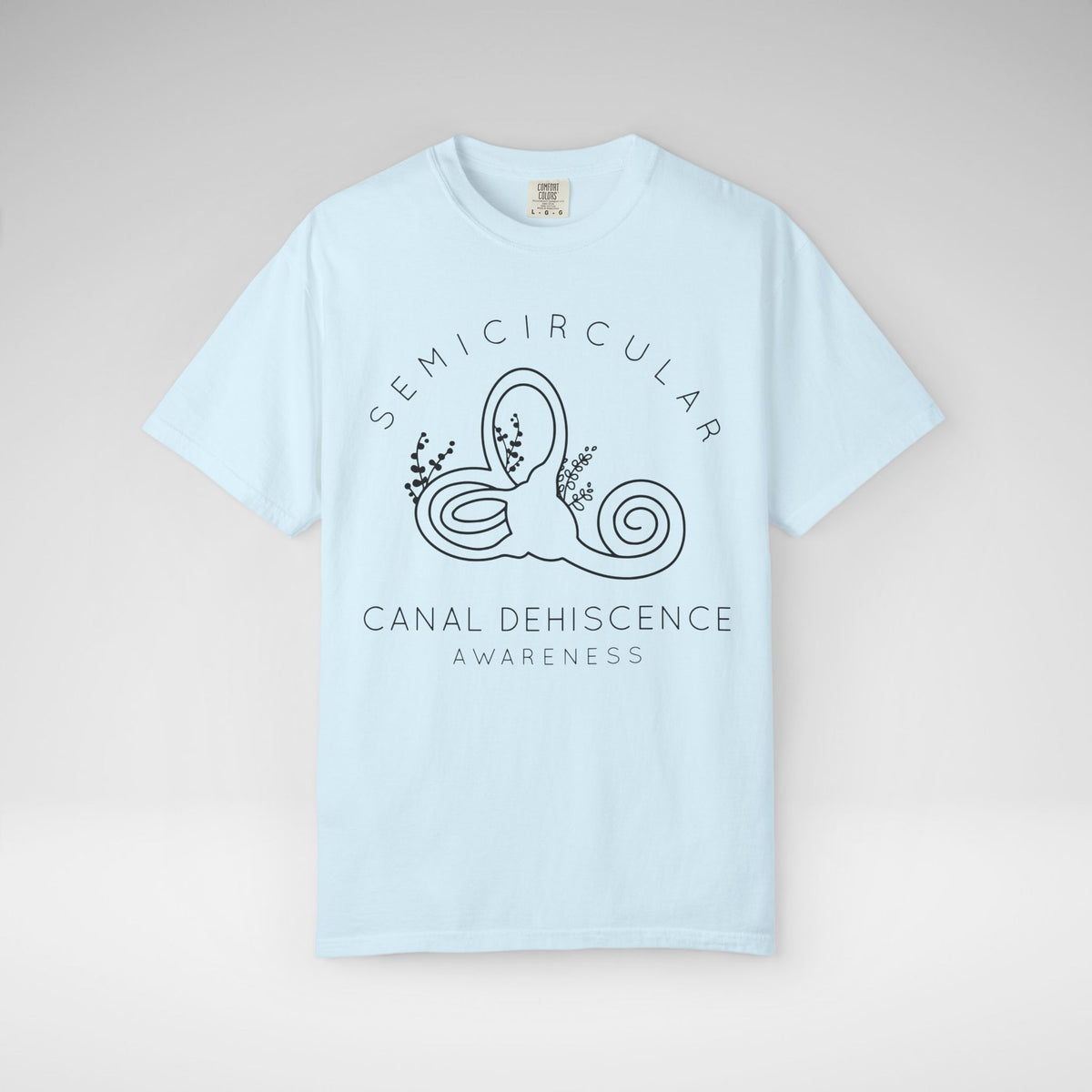 Semicircular Canal Dehiscence Comfort Colors Unisex Garment-Dyed T-shirt