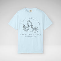Semicircular Canal Dehiscence Comfort Colors Unisex Garment-Dyed T-shirt