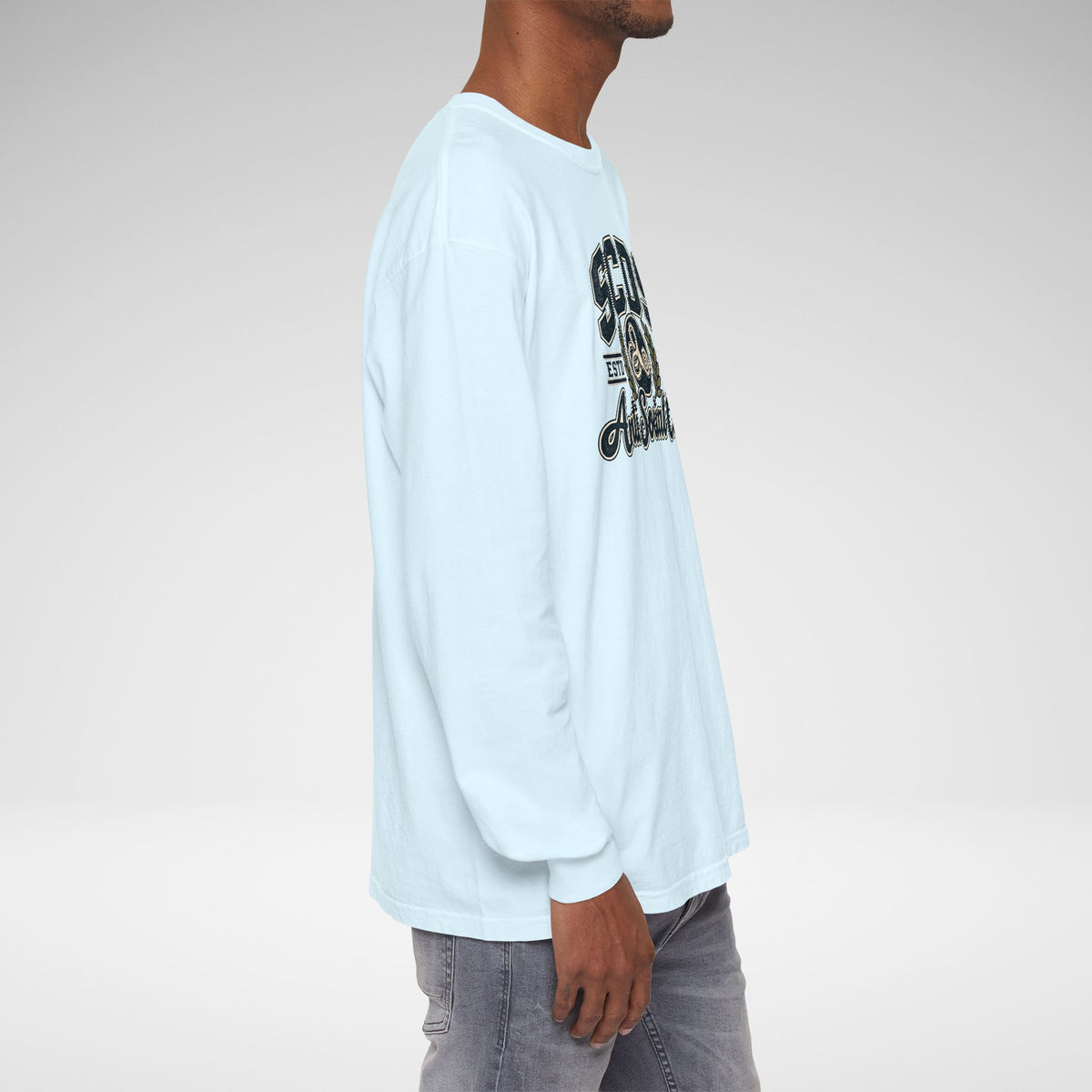 SCDS Anti Social Club Comfort Colors Unisex Garment-dyed Long Sleeve T-Shirt