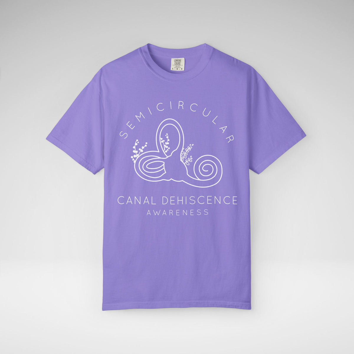 Semicircular Canal Dehiscence Comfort Colors Unisex Garment-Dyed T-shirt