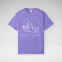 Semicircular Canal Dehiscence Comfort Colors Unisex Garment-Dyed T-shirt