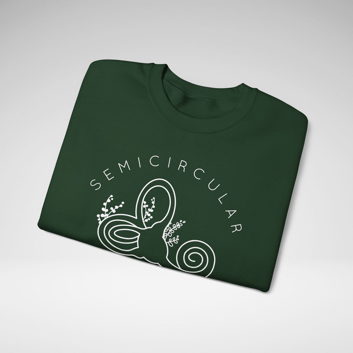 Semicircular Canal Dehiscence Awareness Gildan Unisex Heavy Blend™ Crewneck Sweatshirt
