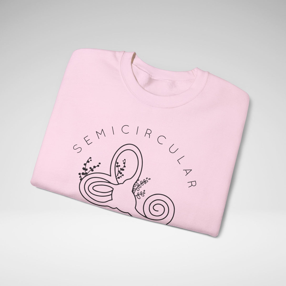 Semicircular Canal Dehiscence Awareness Gildan Unisex Heavy Blend™ Crewneck Sweatshirt