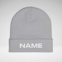 Team Knit Beanie – Custom Text Winter Hat