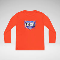 Custom Youth Team Long Sleeve Performance Shirt