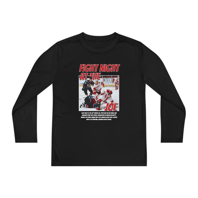 Fight Night at the Joe Youth Long Sleeve Competitor Tee