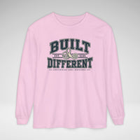 Built Different SCDS Awareness Comfort Colors Unisex Garment-dyed Long Sleeve T-Shirt