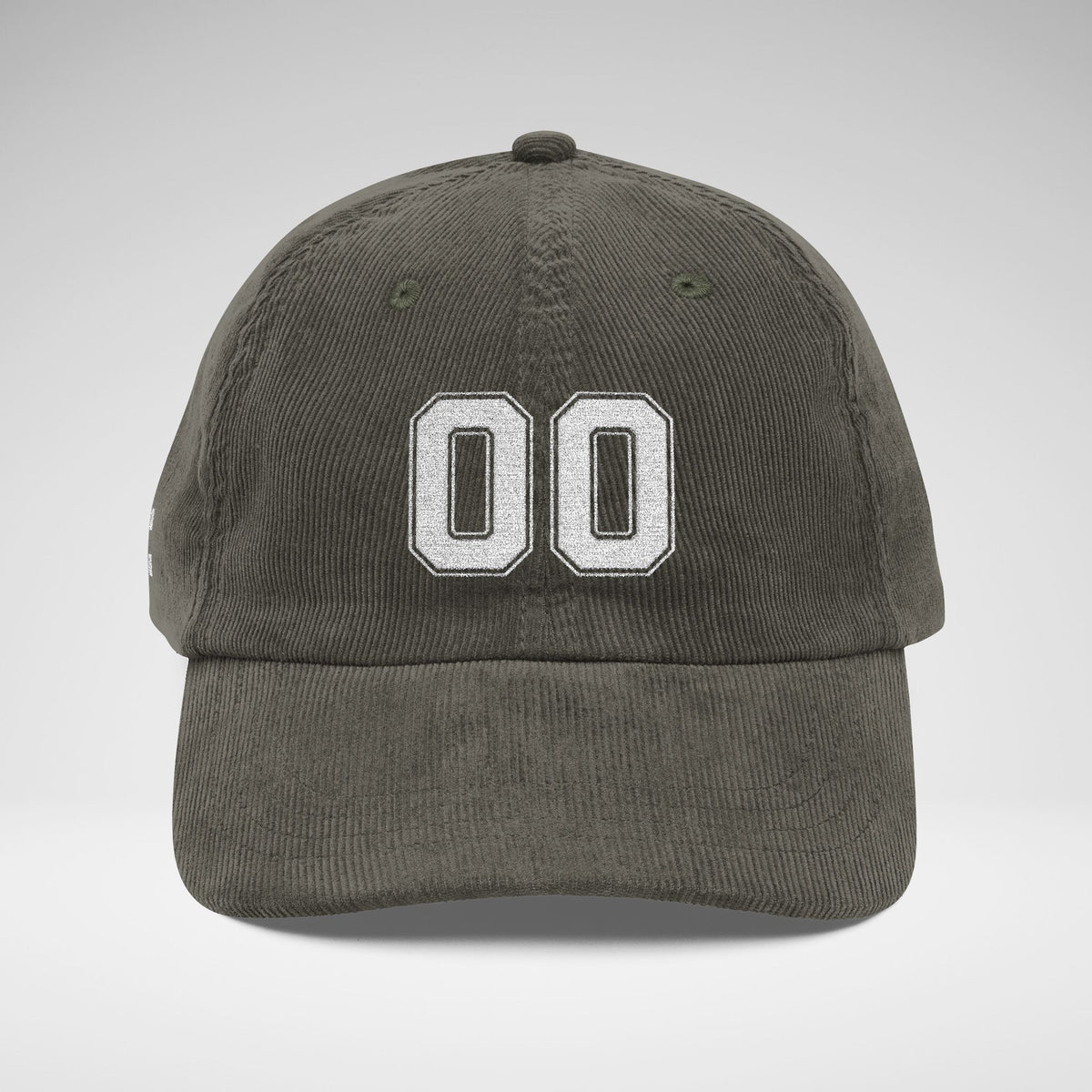 Custom Number Corduroy Hat