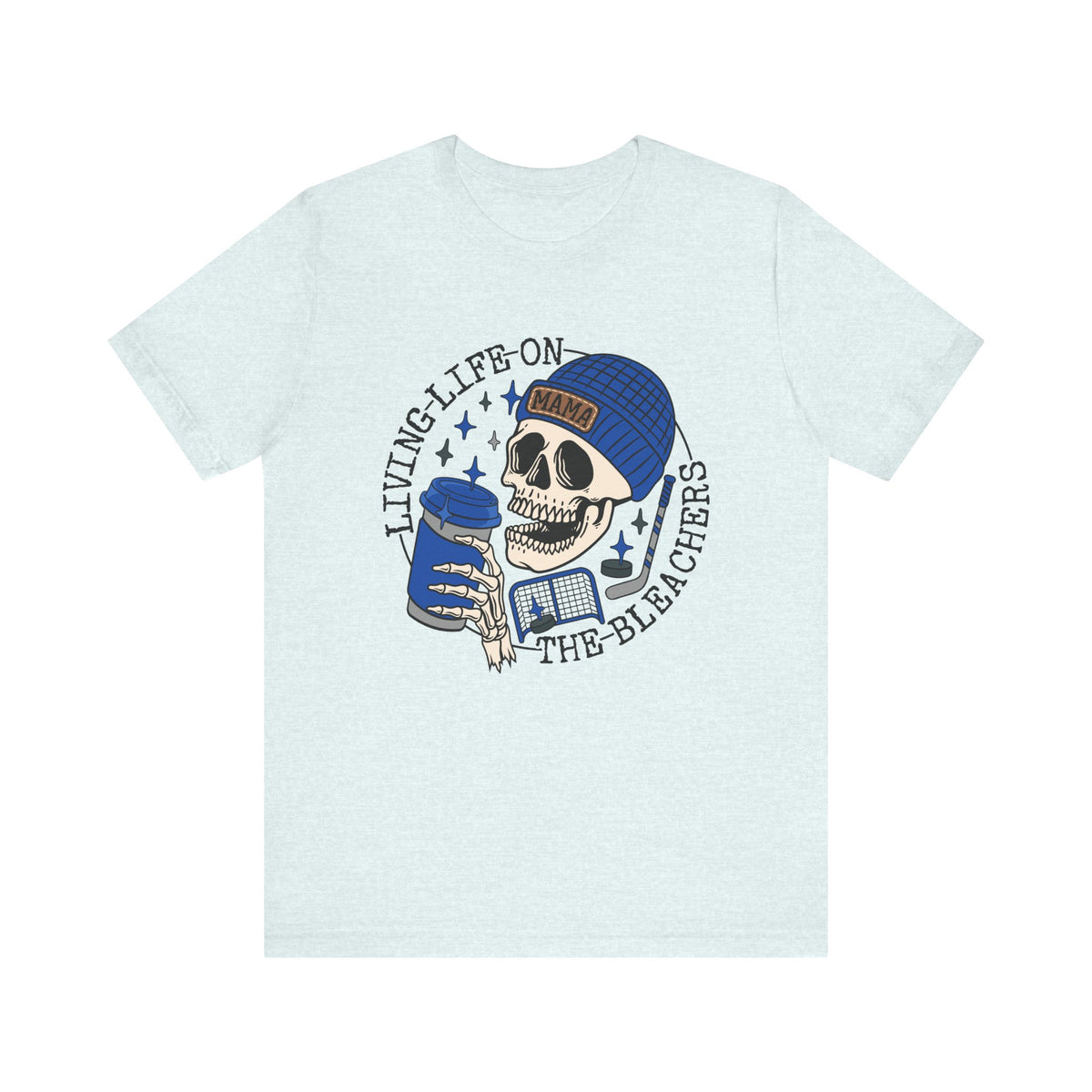 Living Life on the Bleachers Unisex Jersey Short Sleeve Tee
