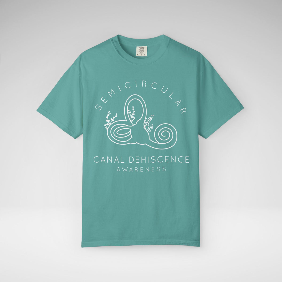 Semicircular Canal Dehiscence Comfort Colors Unisex Garment-Dyed T-shirt