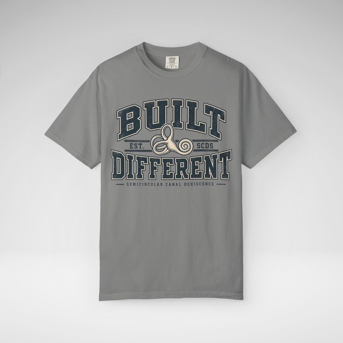 Built Different SCDS Awareness Comfort Colors Unisex Garment-Dyed T-shirt