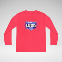 Custom Youth Team Long Sleeve Performance Shirt
