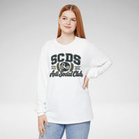 SCDS Anti Social Club Comfort Colors Unisex Garment-dyed Long Sleeve T-Shirt