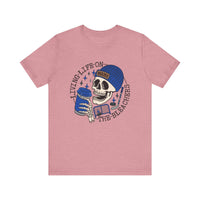 Living Life on the Bleachers Unisex Jersey Short Sleeve Tee