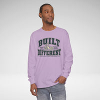 Built Different SCDS Awareness Comfort Colors Unisex Garment-dyed Long Sleeve T-Shirt