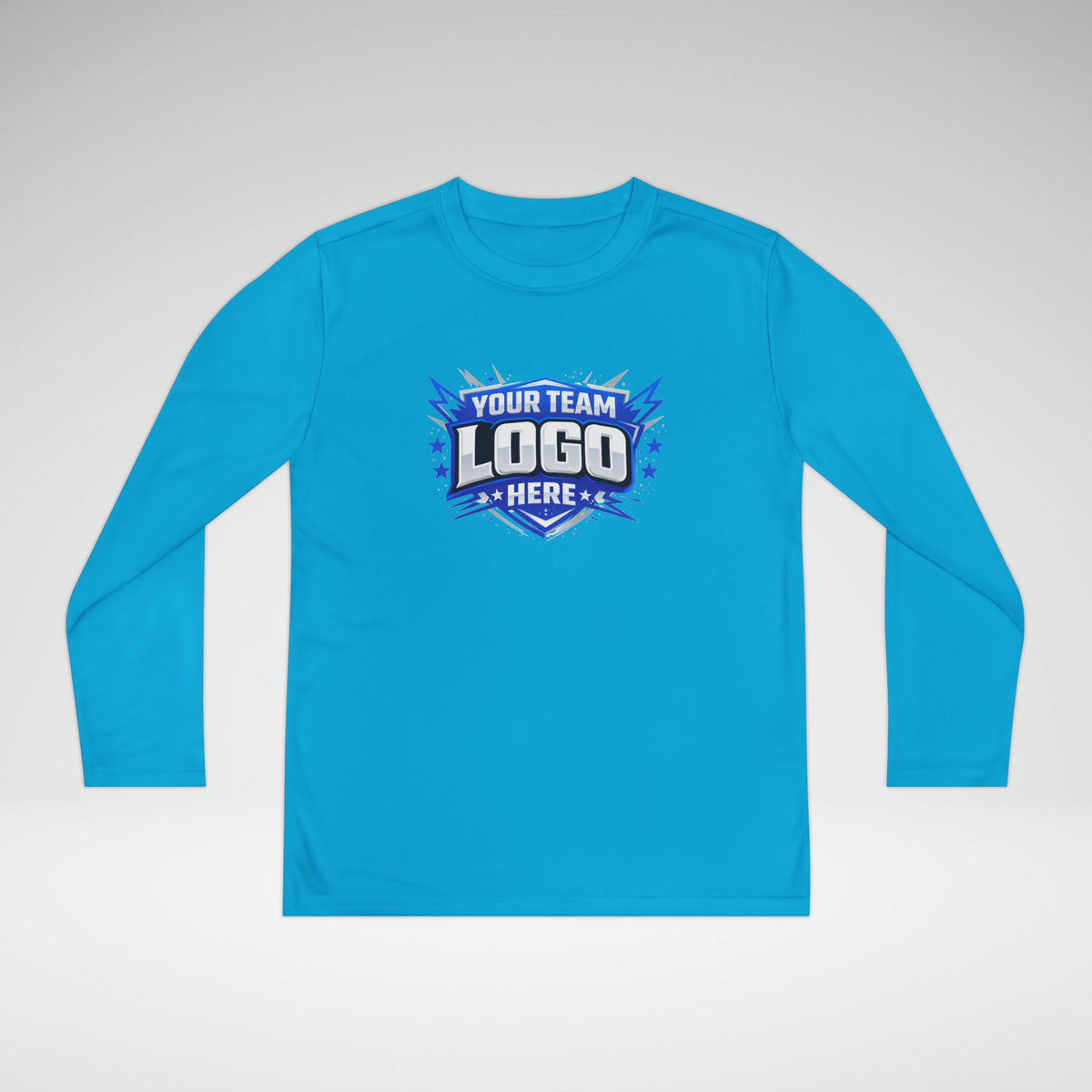 Custom Youth Team Long Sleeve Performance Shirt