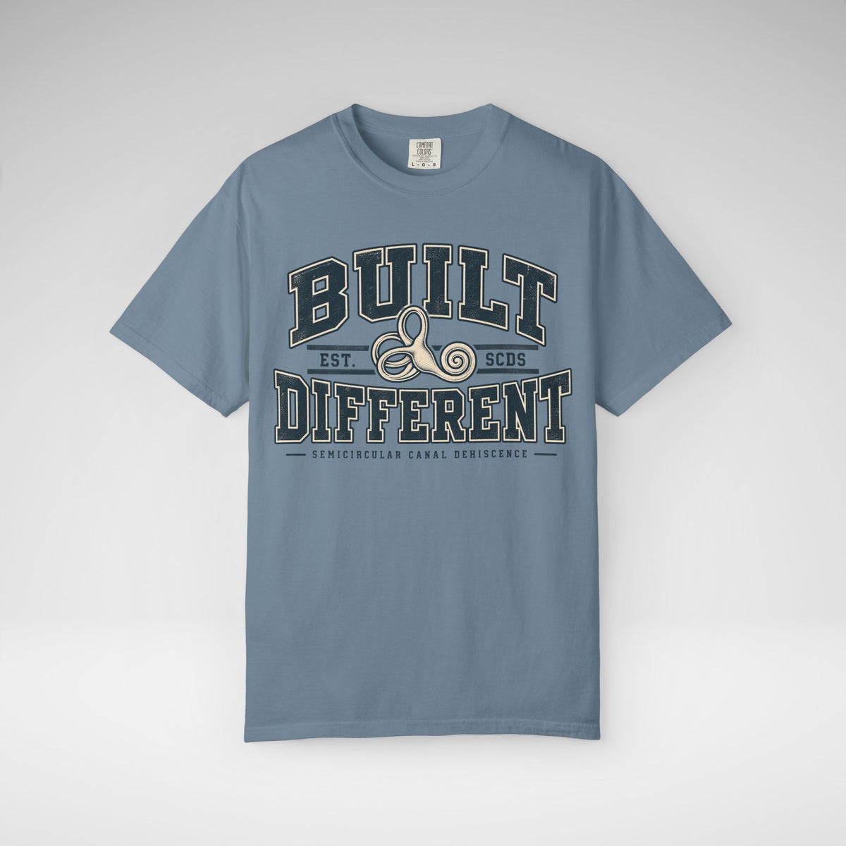 Built Different SCDS Awareness Comfort Colors Unisex Garment-Dyed T-shirt