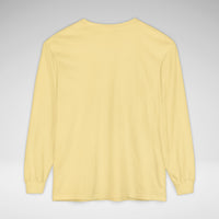 SCDS Awareness “Different Balance, Same Adventure” Comfort Colors Unisex Garment-dyed Long Sleeve T-Shirt