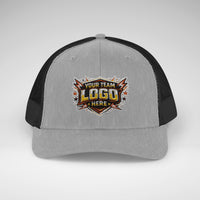 Custom Team Logo Patch Snapback Trucker Cap