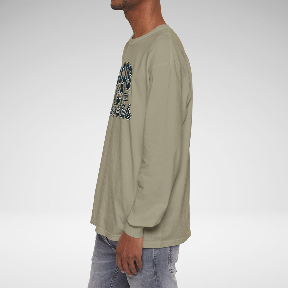 SCDS Anti Social Club Comfort Colors Unisex Garment-dyed Long Sleeve T-Shirt