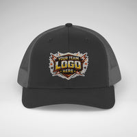 Custom Team Logo Patch Snapback Trucker Cap