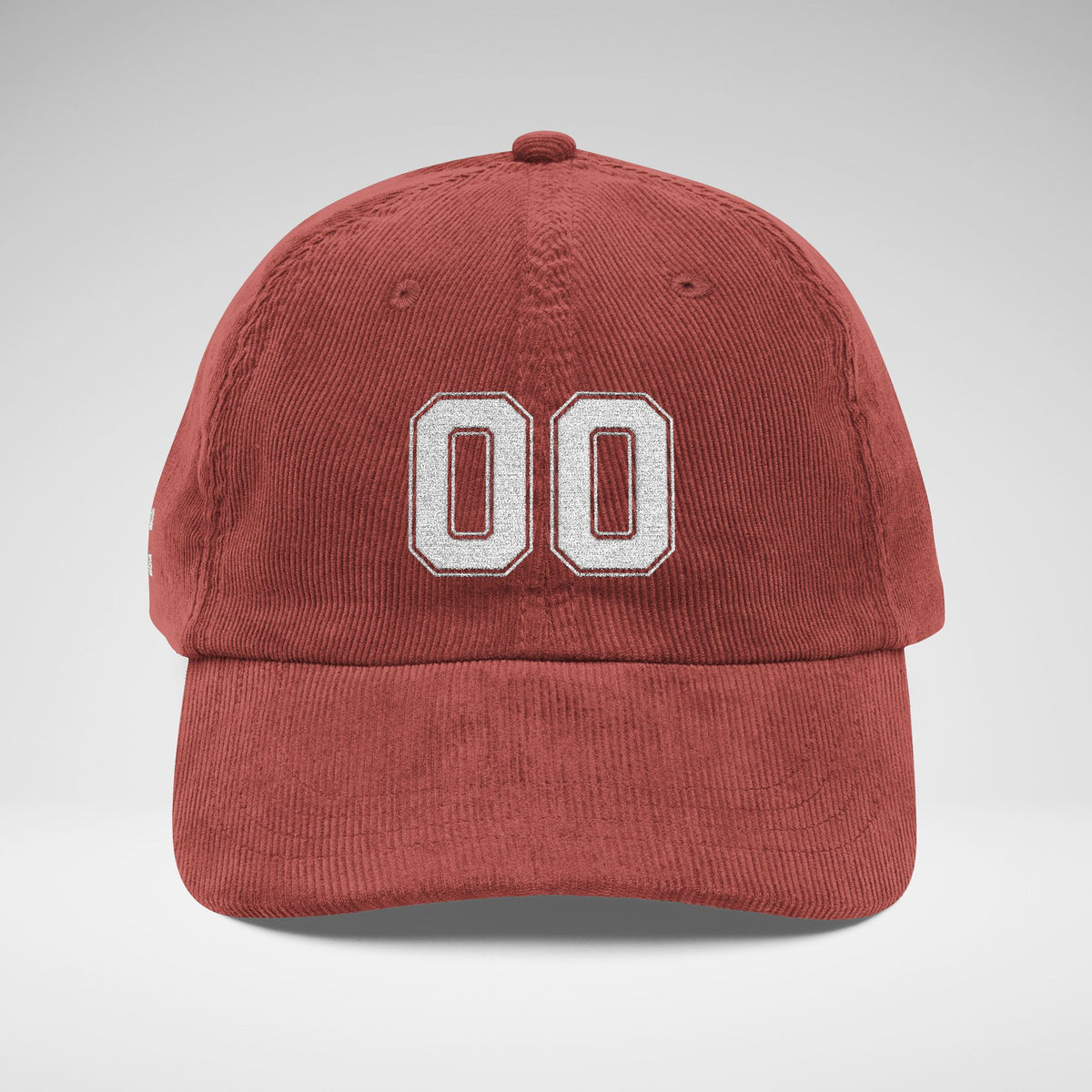 Custom Number Corduroy Hat