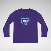 Custom Youth Team Long Sleeve Performance Shirt