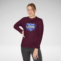 Custom Youth Team Long Sleeve Performance Shirt