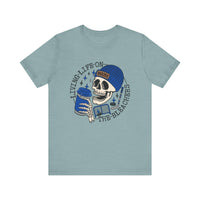 Living Life on the Bleachers Unisex Jersey Short Sleeve Tee