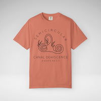 Semicircular Canal Dehiscence Comfort Colors Unisex Garment-Dyed T-shirt