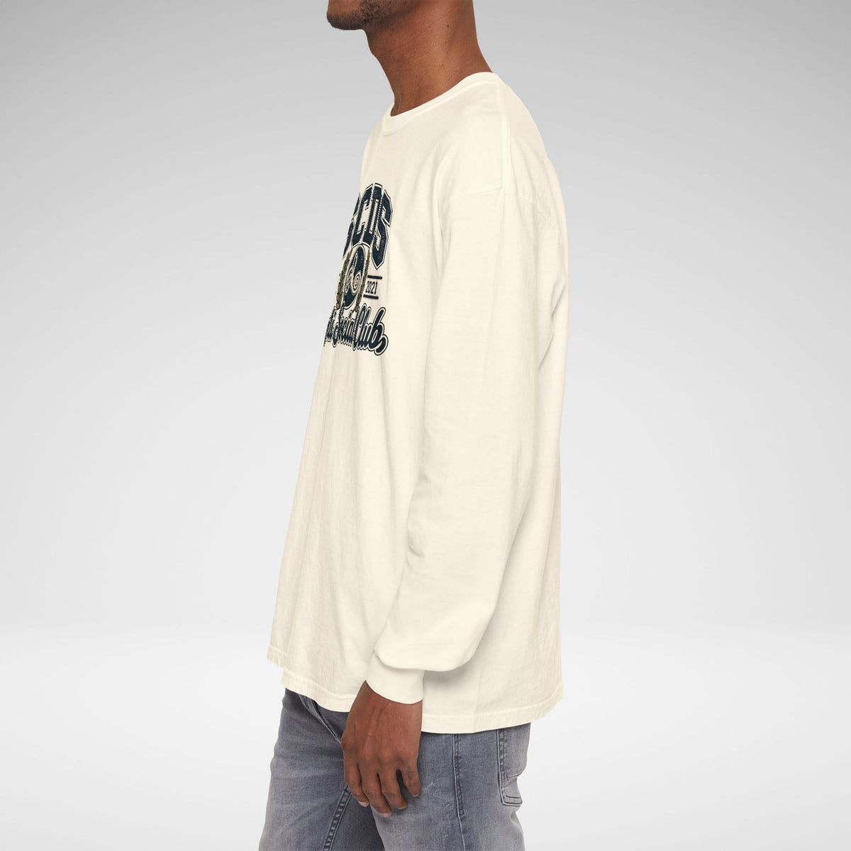 SCDS Anti Social Club Comfort Colors Unisex Garment-dyed Long Sleeve T-Shirt