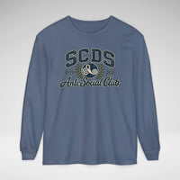SCDS Anti Social Club Comfort Colors Unisex Garment-dyed Long Sleeve T-Shirt