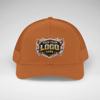 Custom Team Logo Patch Snapback Trucker Cap