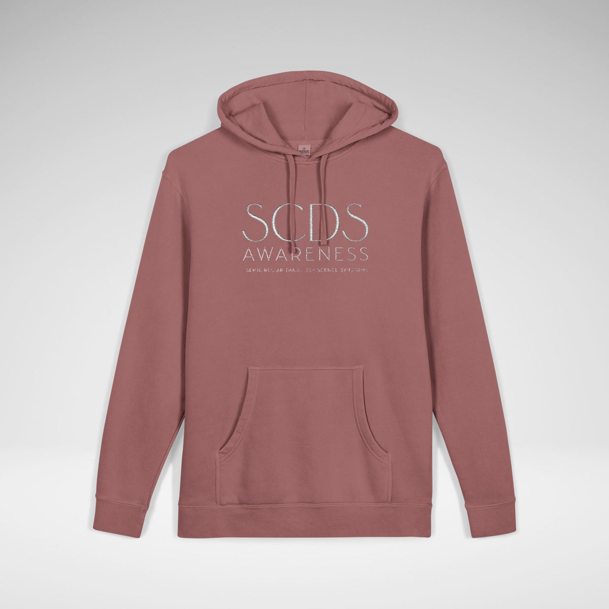 SCDS Awareness Embroidered Pigment-Dyed Hoodie