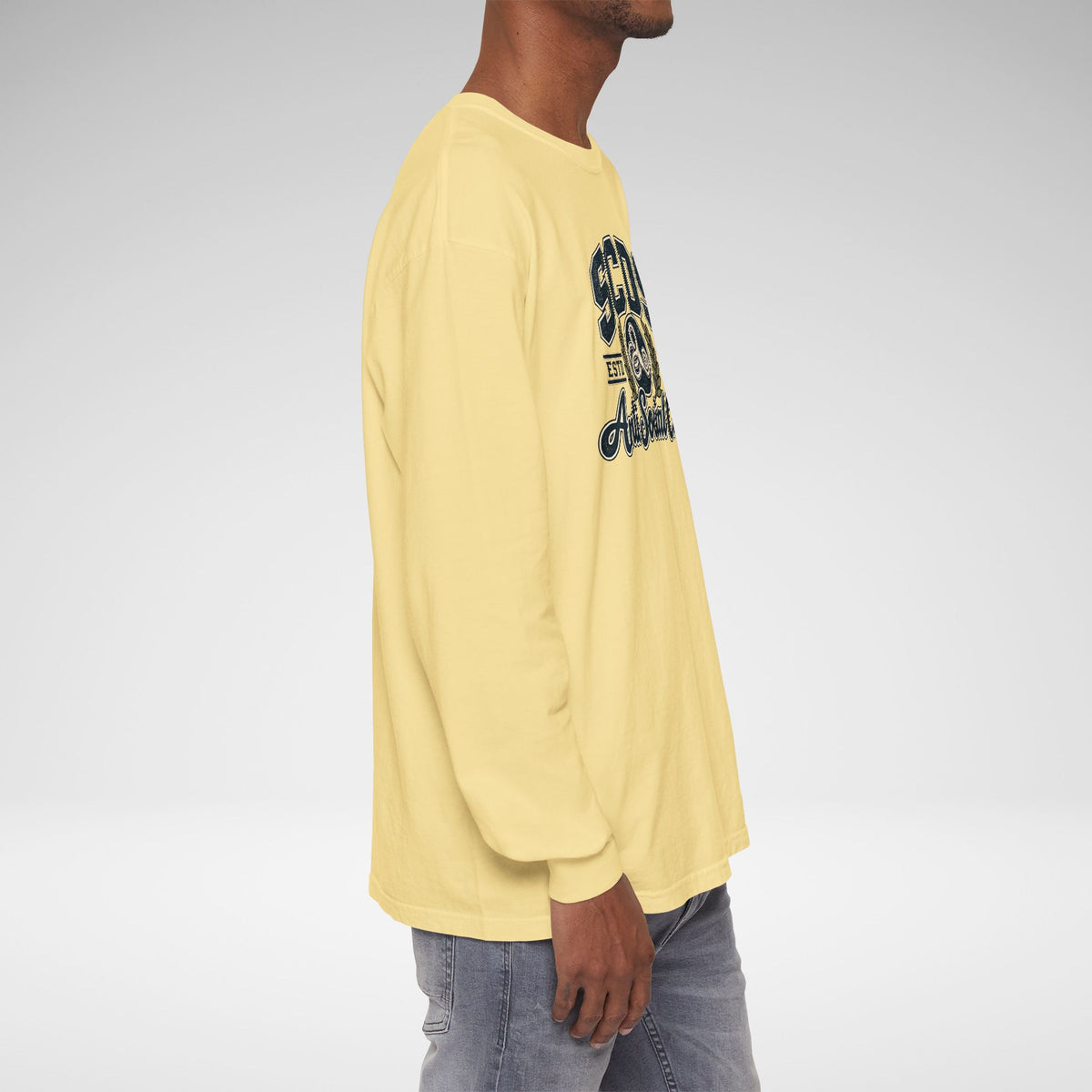 SCDS Anti Social Club Comfort Colors Unisex Garment-dyed Long Sleeve T-Shirt