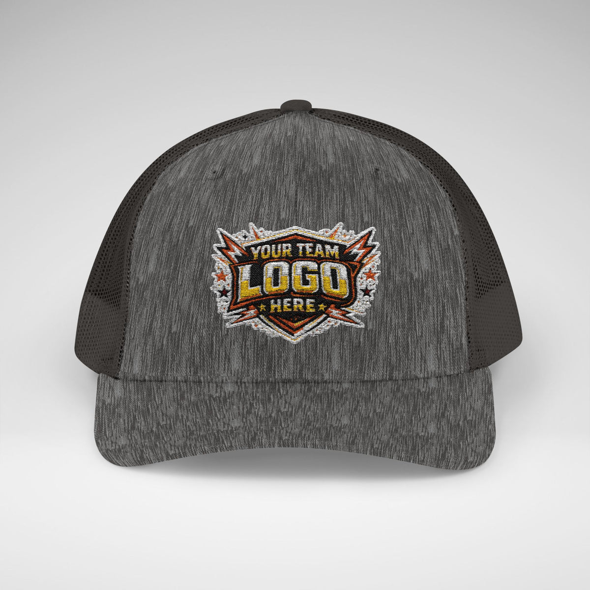 Custom Team Logo Patch Snapback Trucker Cap