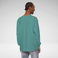 SCDS Awareness “Different Balance, Same Adventure” Comfort Colors Unisex Garment-dyed Long Sleeve T-Shirt