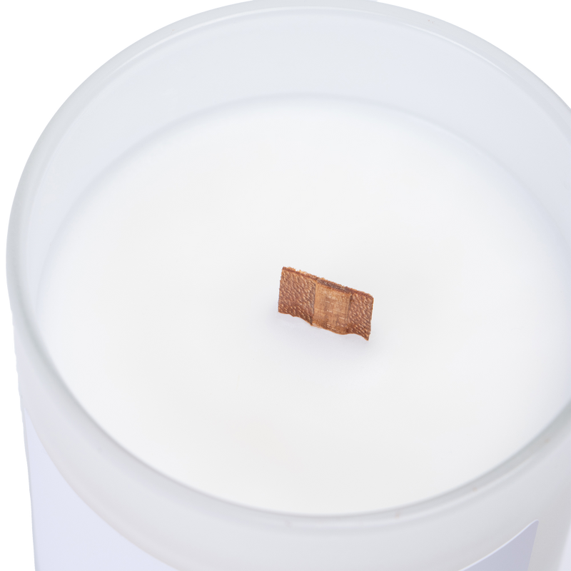 Smells Like The Opposite of Hokey Gear Frosted Glass Candle, 11oz