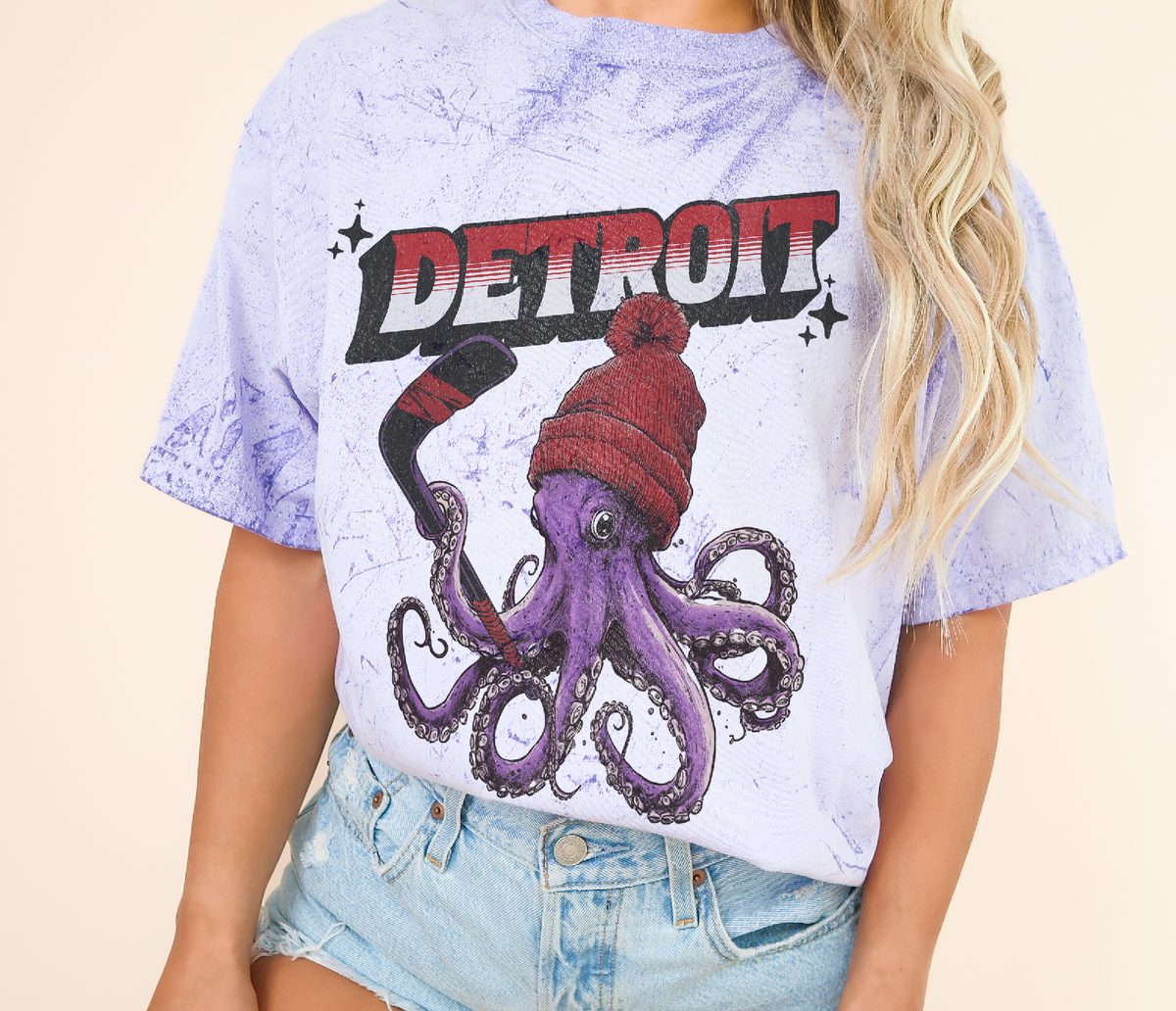 Detroit Unisex Comfort Colors Color Blast T-Shirt