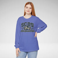 SCDS Anti Social Club Comfort Colors Unisex Garment-dyed Long Sleeve T-Shirt
