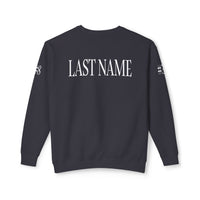 Custom Hockey Club Comfort Colors Unisex Lightweight Crewneck Sweatshirt