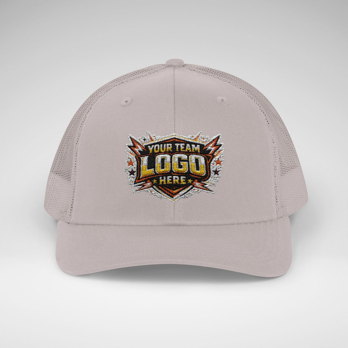 Custom Team Logo Patch Snapback Trucker Cap