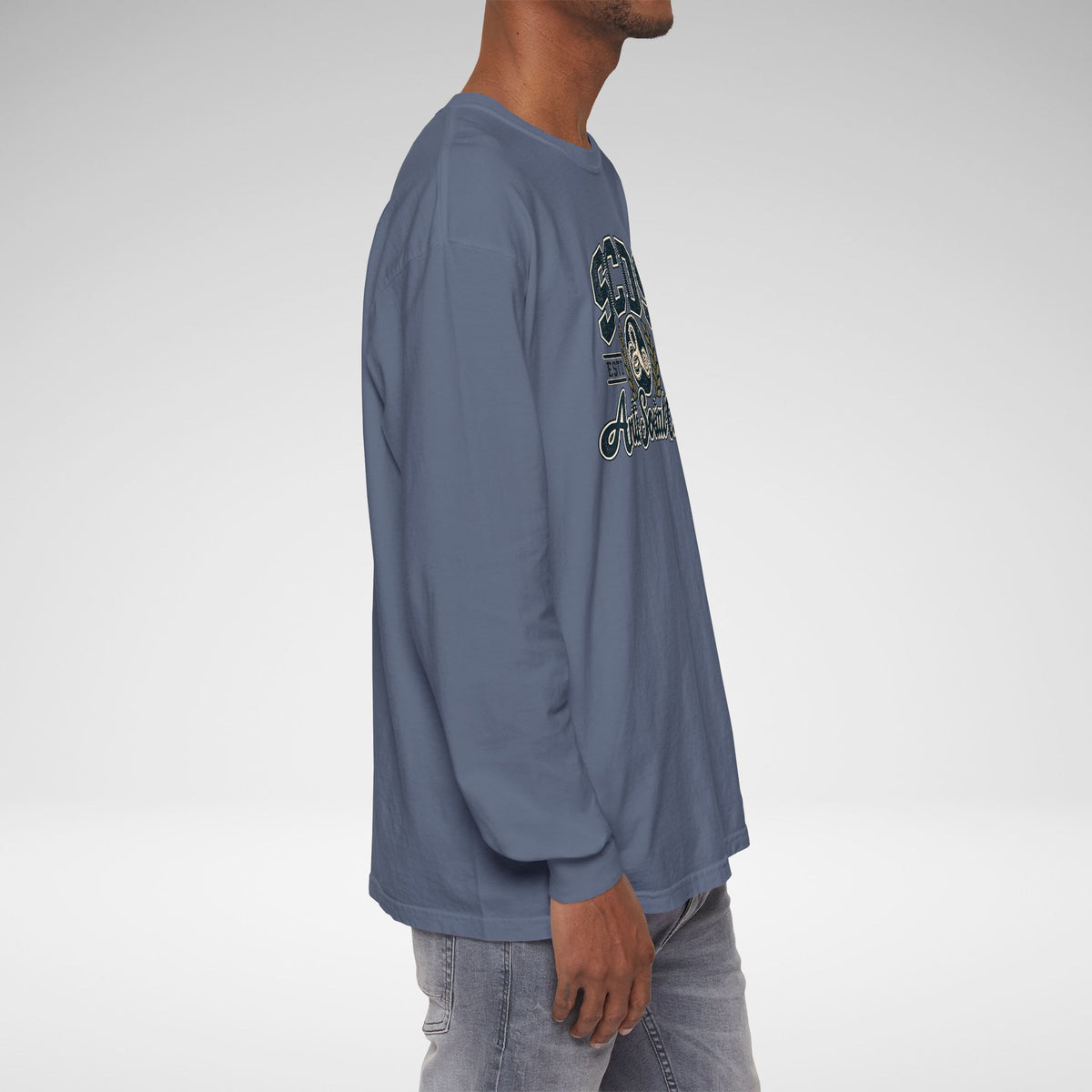 SCDS Anti Social Club Comfort Colors Unisex Garment-dyed Long Sleeve T-Shirt