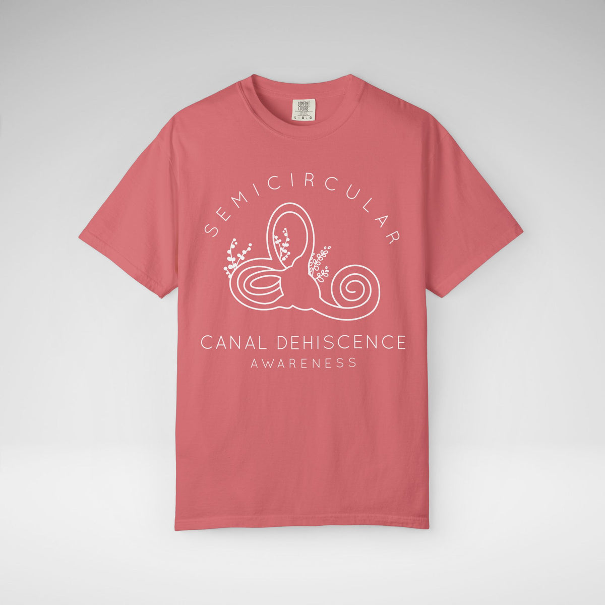 Semicircular Canal Dehiscence Comfort Colors Unisex Garment-Dyed T-shirt