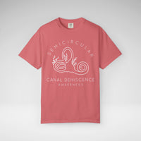 Semicircular Canal Dehiscence Comfort Colors Unisex Garment-Dyed T-shirt