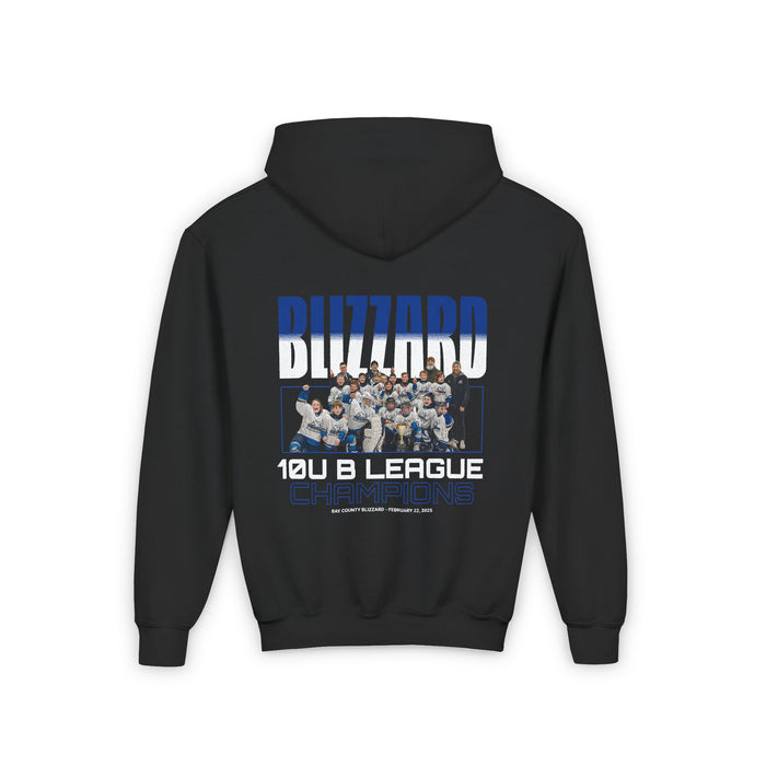 Youth Champion Hoodie - Blizzard 10U B League Champions Design